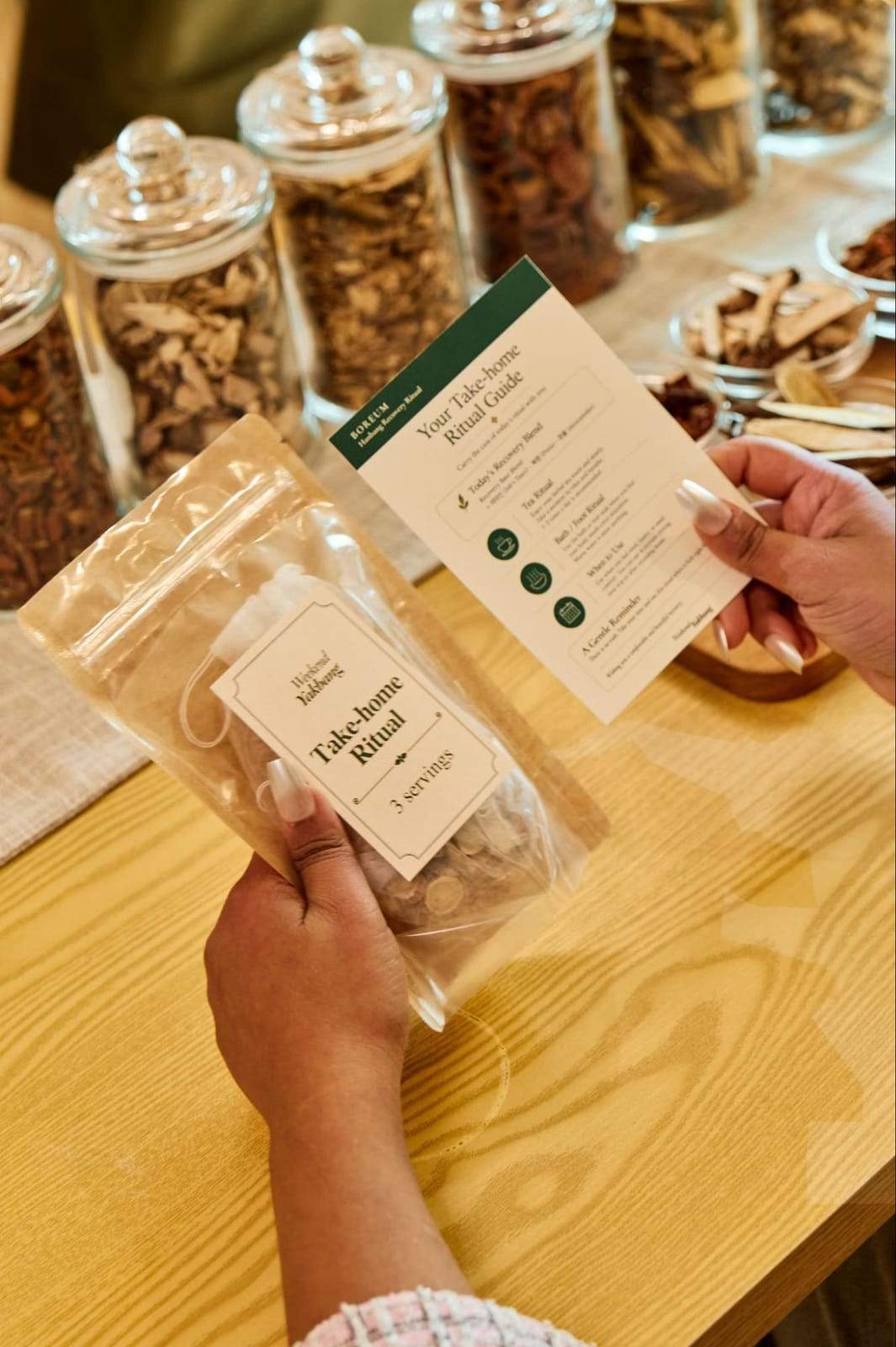 Take-home tea kit